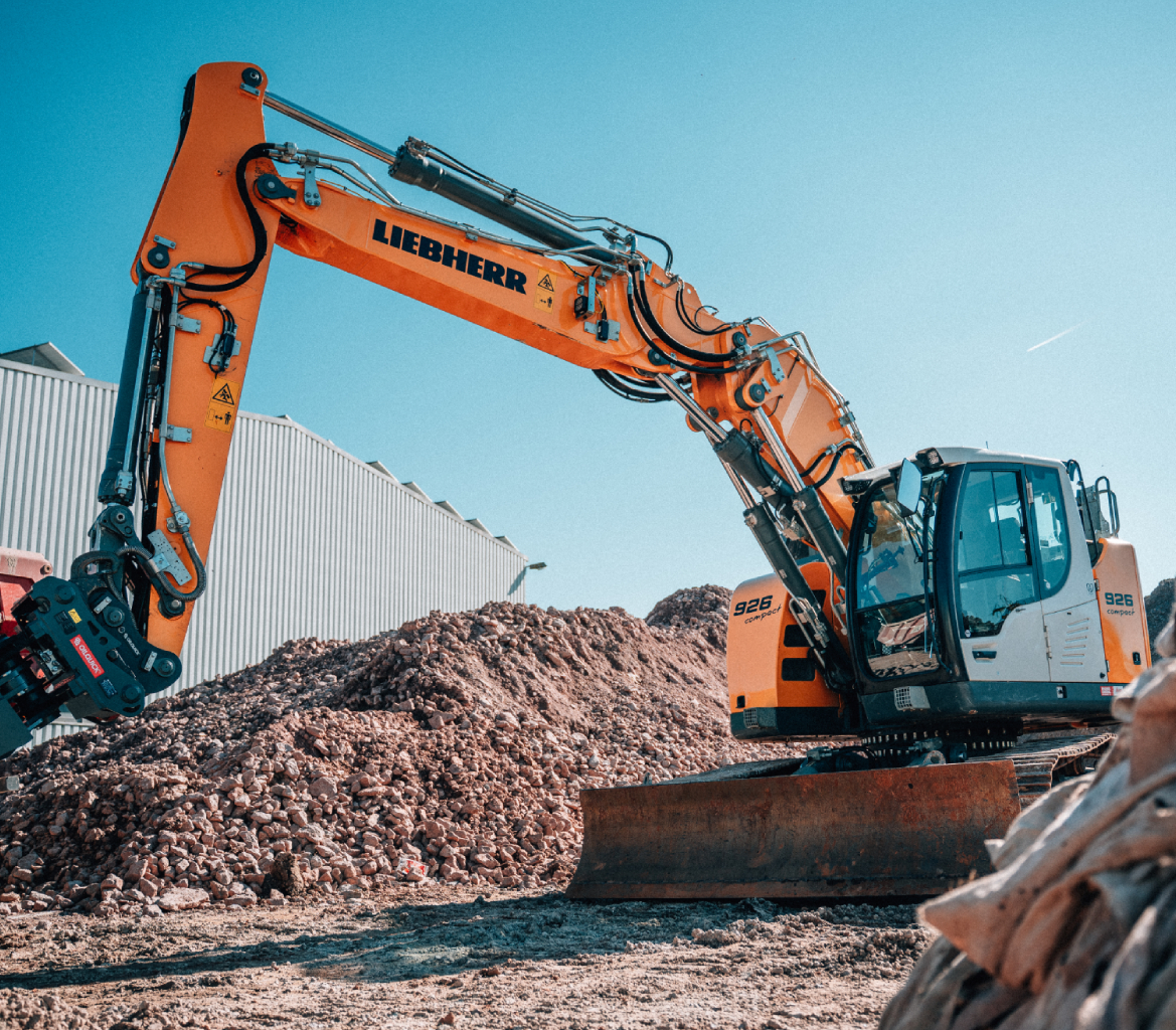 Klumpp Service GmbH - Bagger im Einsatz