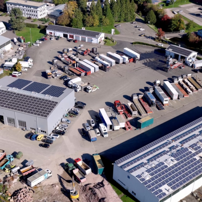 drohnenklumppservice Klumpp Service GmbH - Firmengelände von oben